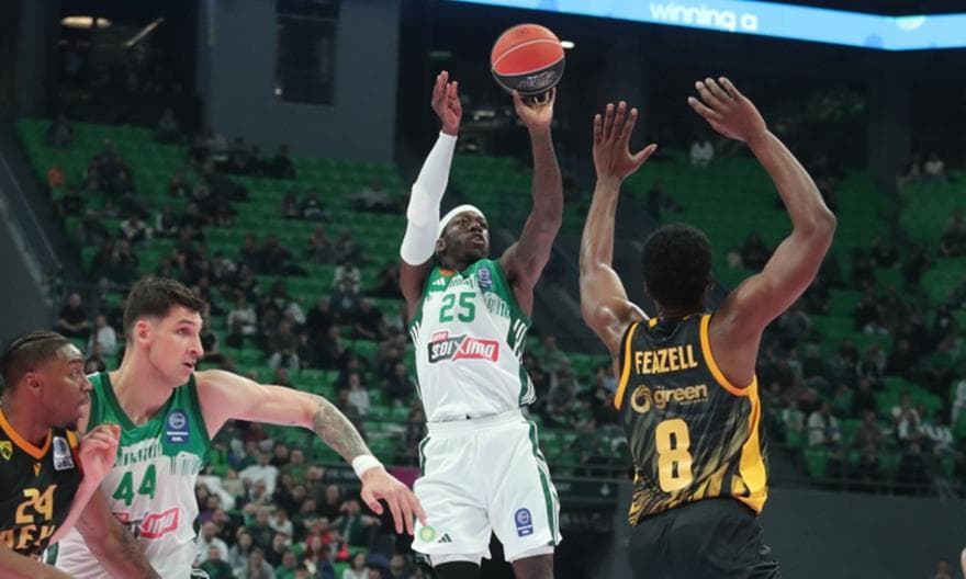 Παναθηναϊκός: Θρίαμβος 103-78 επί της ΑΕΚ στο μπάσκετ