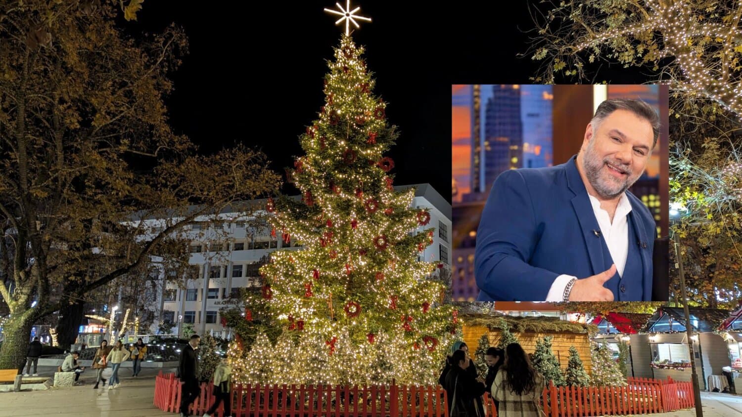 Λάρισα: Χριστουγεννιάτικη παρέλαση με Αρναούτογλου